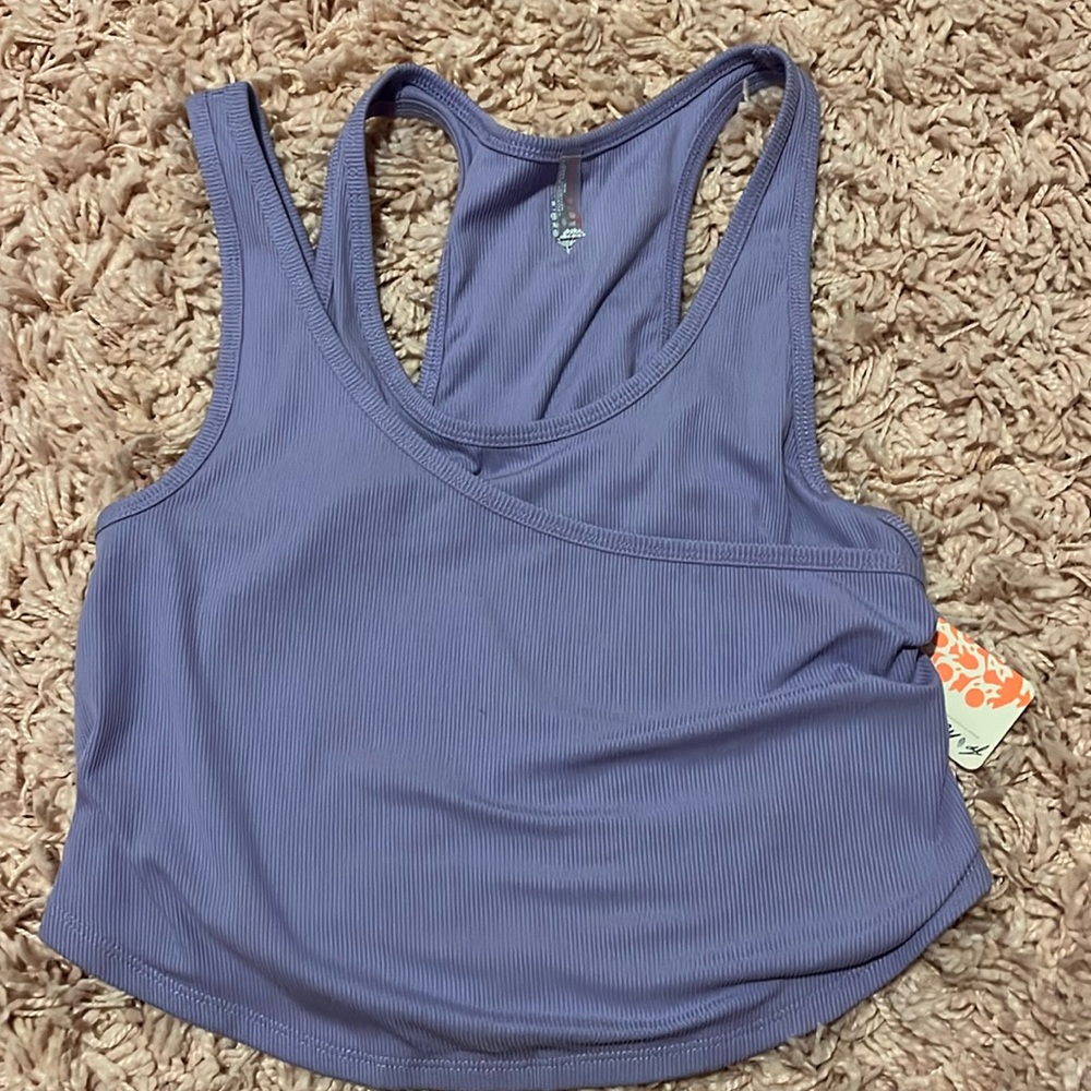 NWT Purple crossover FP movement top